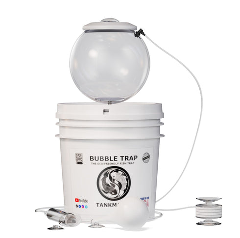 4-6-8" TankMatez Hydraulic Silent Release Bubble Fish Trap